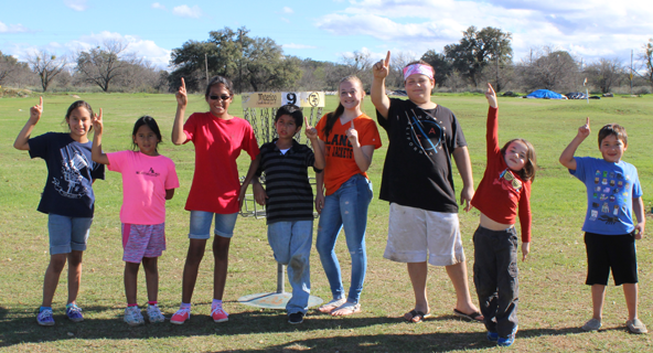 Disc golf kids