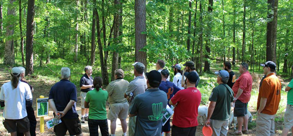 John teaching a workshop at the IDGC